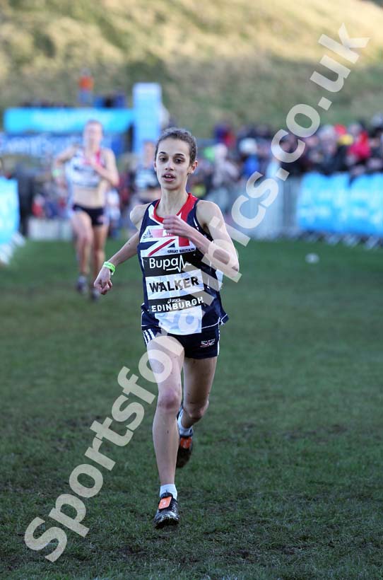 Hannah Walker, Senior Women, BUPA Great Edinburgh Cross Country.